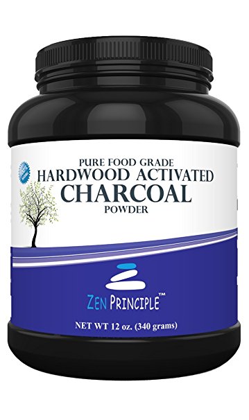 Activated Charcoal Powder only from USA Hardwood Trees. All Natural. Whitens Teeth, Rejuvenates Skin...