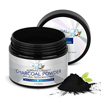 Teeth Whitening Charcoal Powder,Natural Charcoal Activated Charcoal Teeth Whitener Powder Organic...