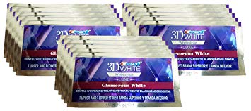 Crest 3D Whitestrips Luxe Glamorous White Singles,15 Treatments ( 30 Whitestrips )